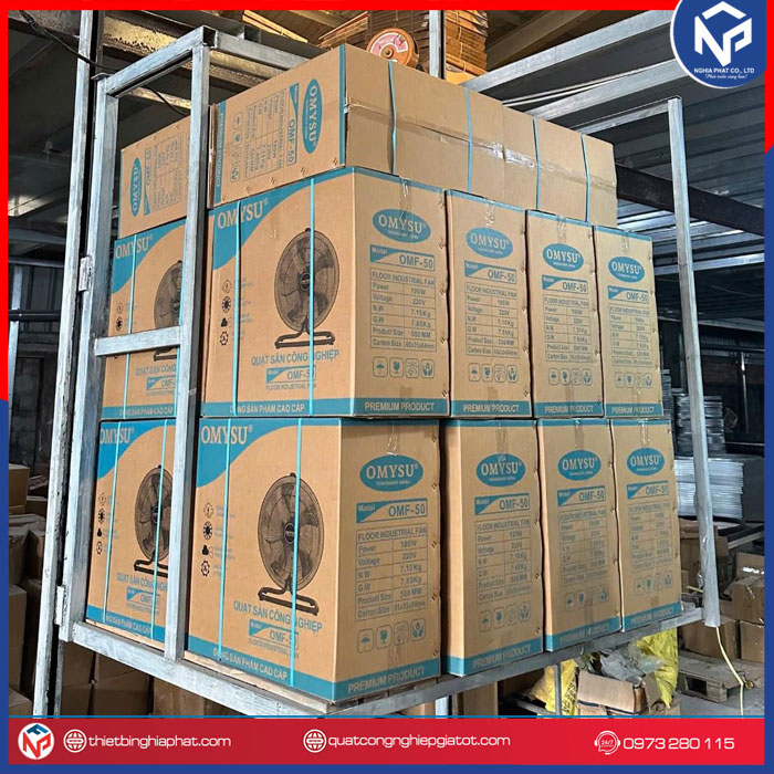 Quạt sàn công nghiệp OMYSU OMF-500 9 Quạt sàn công nghiệp OMYSU